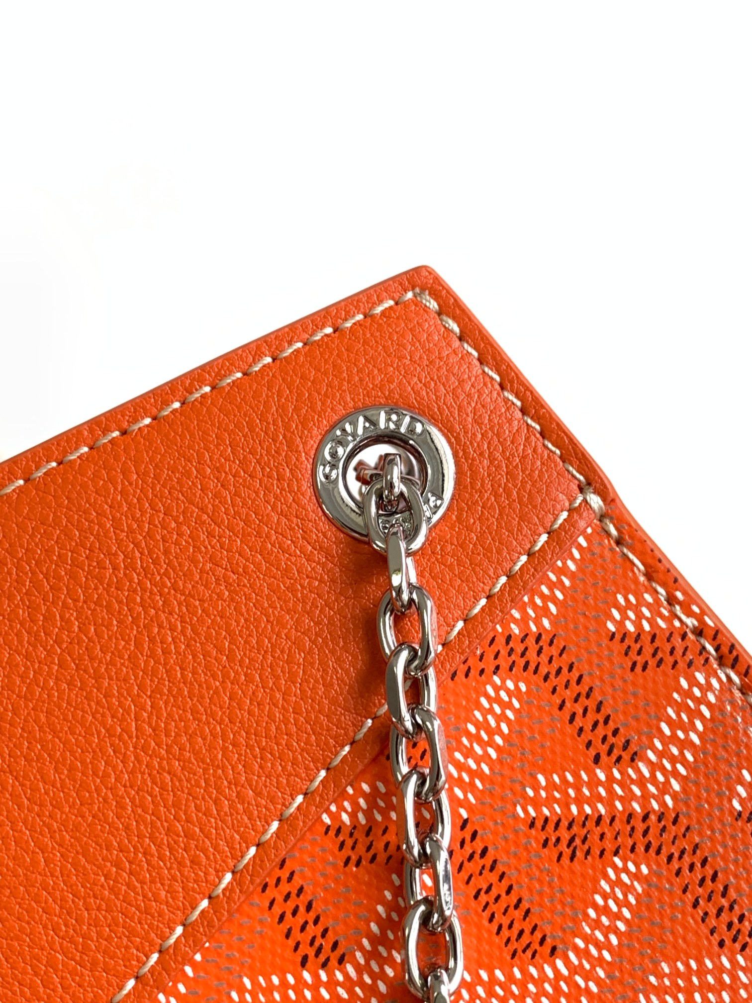 Rouette Structure PM Shoulder Bag In Orange